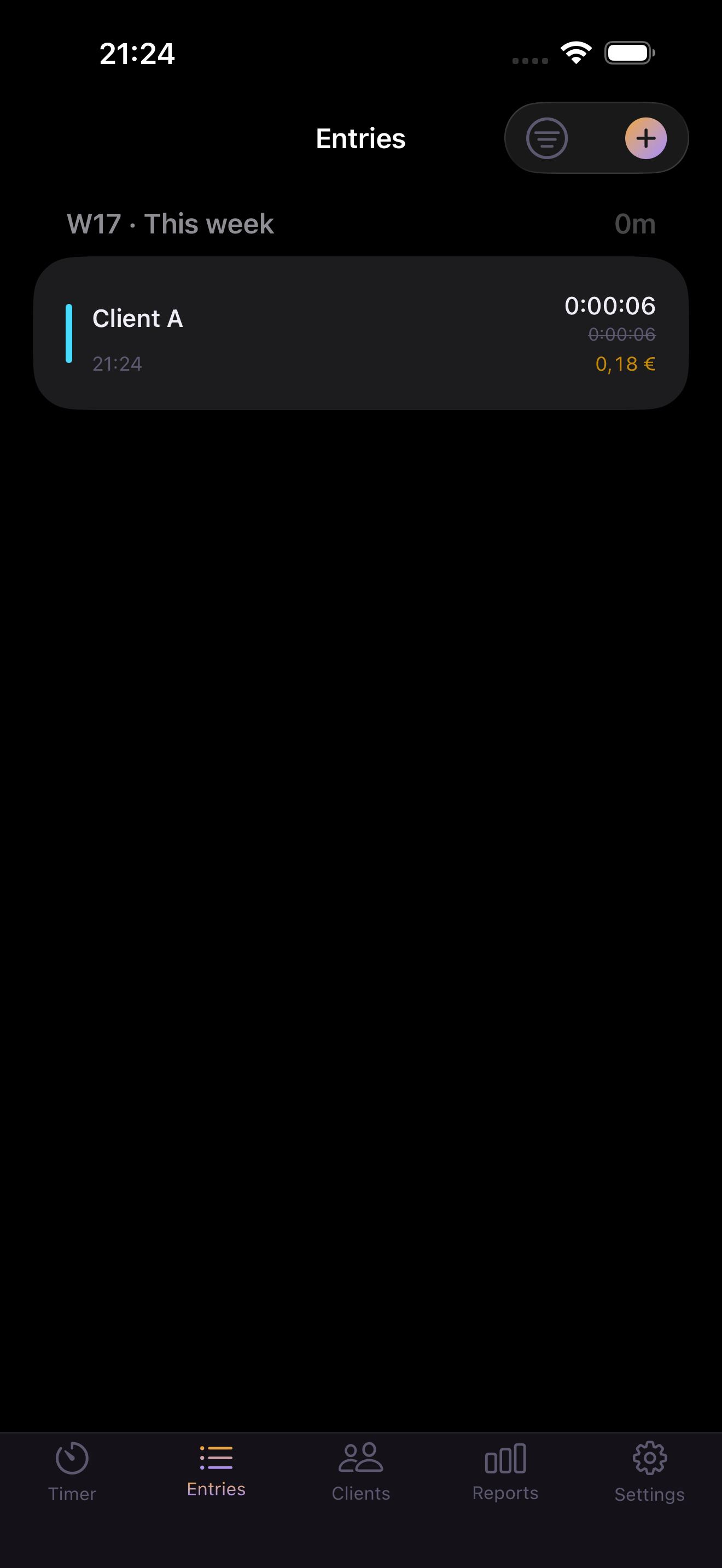 App screenshot